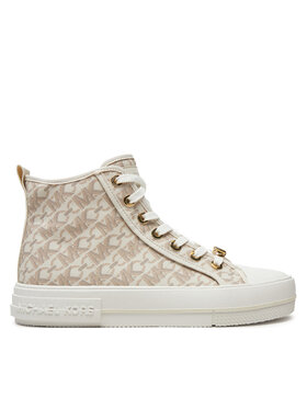 MICHAEL Michael Kors MICHAEL Michael Kors Sportbačiai Evy High Top 43F4EYFE5B Smėlio