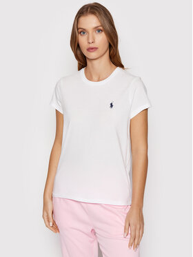 Polo Ralph Lauren Polo Ralph Lauren T-Shirt 211847073009 Biały Regular Fit