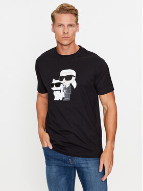 KARL LAGERFELD KARL LAGERFELD T-shirt 755061 534241 Noir Regular Fit