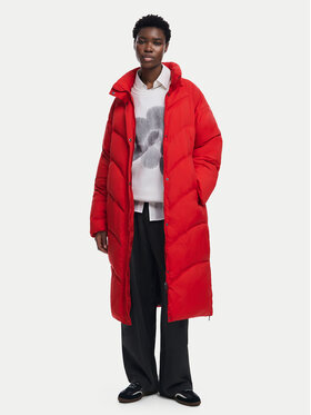 Desigual Desigual Winterjacke Copenhague 24WWEWA9 Rot Relaxed Fit
