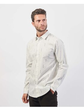 Armani Exchange Armani Exchange Camicia 6DZC06-ZN5DZ Bianco Regular Fit