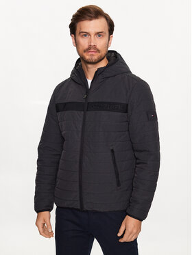 Tommy Hilfiger Tommy Hilfiger Μπουφάν μεταβατικό MW0MW31639 Μαύρο Regular Fit