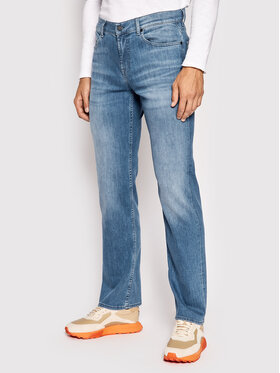 7 For All Mankind 7 For All Mankind Blugi Standard JSMNB800LM Albastru Regular Fit