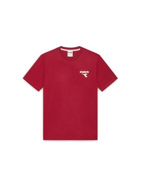 Diadora Diadora T-Shirt T-SHIRT SS ESS. SPORTS SL Czerwony Regular Fit