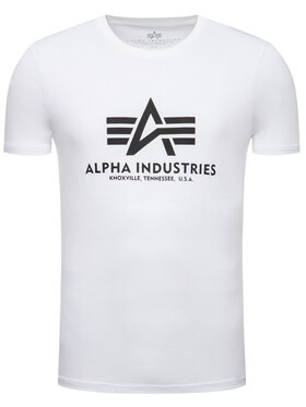 Alpha Industries T-shirt Basic 100501 Bijela Regular Fit