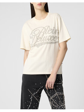 PHILIPP PLEIN PHILIPP PLEIN T-Shirt 26519 Biały Over Fit