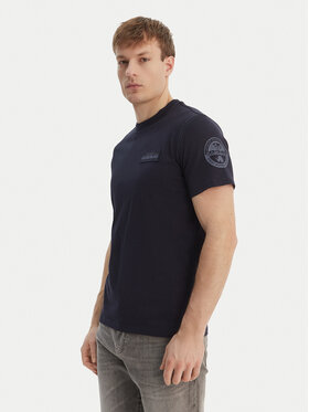 Napapijri Napapijri T-Shirt S-Amundsen NP0A4IN8 Granatowy Regular Fit