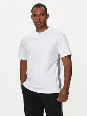 EA7 Emporio Armani EA7 Emporio Armani T-Shirt 6DPT19 PJOLZ 1100 Biały Regular Fit
