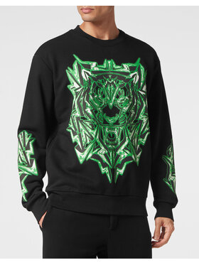 Plein Sport Plein Sport S dlouhým rukávem 4379 Černá Regular Fit