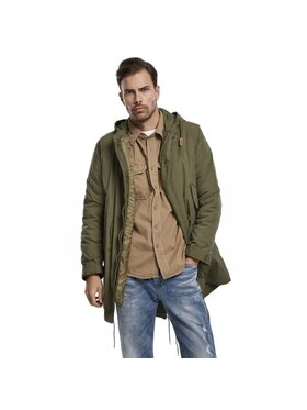 Brandit Brandit Parka 3164 Zielony Parka Fit
