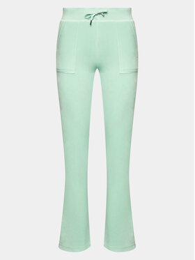 Juicy Couture Juicy Couture Долнище анцуг Del Ray JCAP180 Зелен Regular Fit