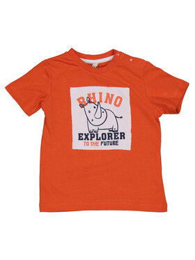 Birba Trybeyond Birba Trybeyond Tricou 999 64059 00 D Portocaliu Regular Fit