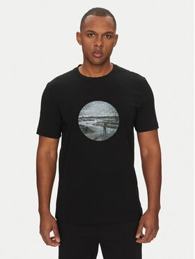 BOSS BOSS T-shirt Graphic Heritage 50537847 Crna Regular Fit