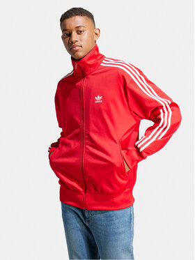 Felpa adidas con zip rossa online