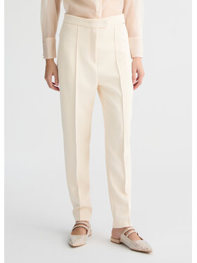 Liu Jo Liu Jo Pantaloni di tessuto CA5076T2527X0659 Bianco Regular Fit