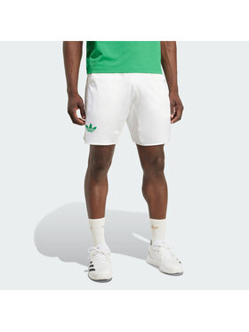 adidas adidas Spodnie materiałowe 151823 Biały Regular Fit