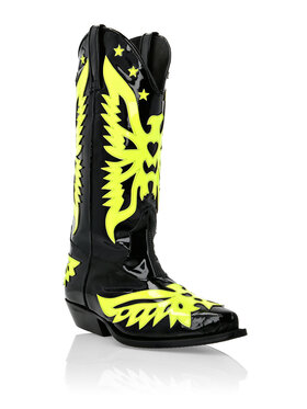 PHILIPP PLEIN PHILIPP PLEIN Kozaki 21953 Czarny