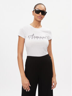 Armani Exchange Armani Exchange T-shirt 8NYT91 YJG3Z 1000 Bianco Regular Fit