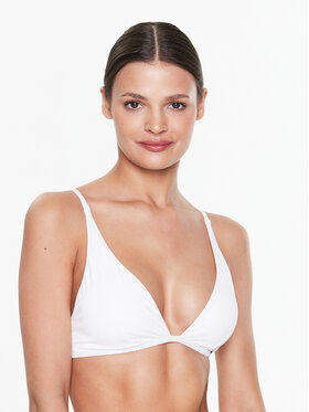 Calvin Klein Swimwear Calvin Klein Swimwear Góra od bikini Fixed KW0KW02041 Biały