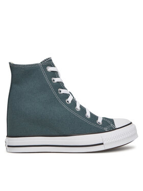 Converse Converse Trampki Chuck Taylor All Star Wedge A13841C Zielony
