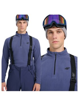 4F 4F Termo bielizeň vrchné diely 4FWAW25UFLEM065-32S Modrá