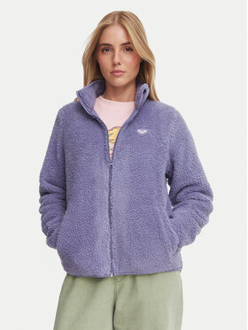 Roxy Roxy Fleecejacke ERJPF03262 Violett Relaxed Fit