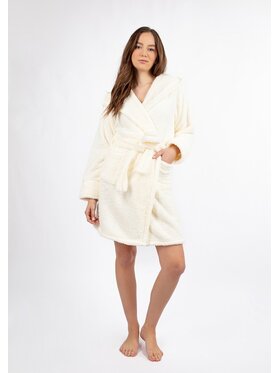 DKaren Lingerie DKaren Lingerie Szlafrok Diana Krótka Écru