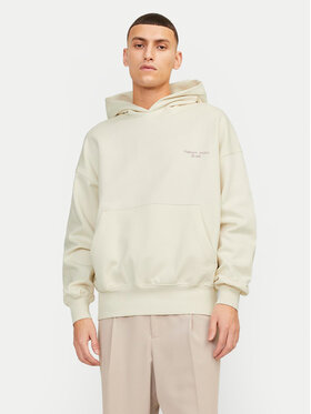 Jack&Jones Jack&Jones Majica dugih rukava Noho 12263036 Écru Oversize