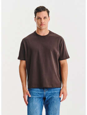Pako Lorente Pako Lorente T-Shirt U25WB-TT-001 Brązowy Oversize