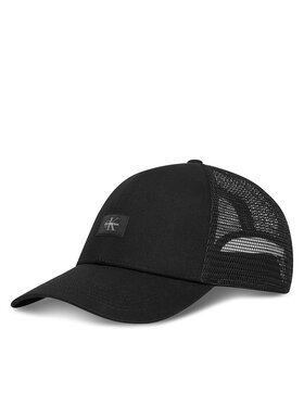 Calvin Klein Calvin Klein Șapcă Monologo Woven Patch Trucker LV04D5099G Negru