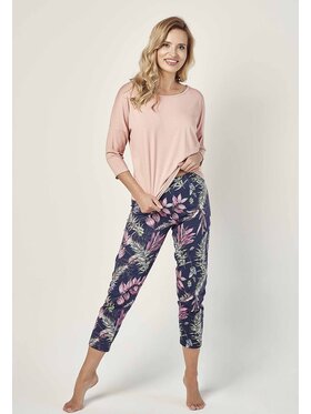 Taro Taro Piżama 3000-01 Różowy Basic Fit