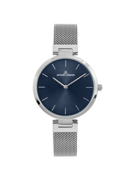 Jacques Lemans Jacques Lemans Zegarek 1-2110C Srebrny