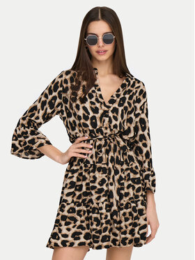 ONLY ONLY Letné šaty Athena 15219486 Biela Regular Fit