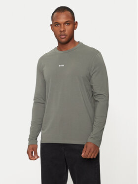 BOSS Boss Longsleeve Tchark 50473286 Szary Regular Fit