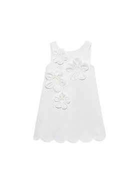 Abel & Lula Abel & Lula Elegantna obleka 5055 Bela Regular Fit