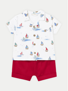 Mayoral Mayoral Set tricou și pantaloni scurți 1222 Colorat Regular Fit