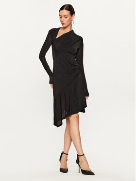 Pinko Pinko Robe de cocktail Babar 102488 A1BQ Noir Slim Fit