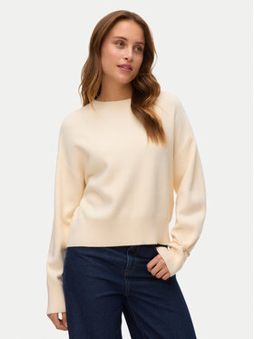 Vero Moda Vero Moda Džemper Gold Art 10332206 Bež Regular Fit