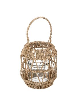 MIAhome MIAhome Lampion rattanowy ARIOTO Brązowy