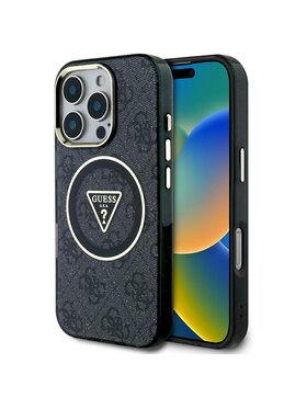 Guess Guess Etui na telefon iPhone 16 Pro Max Czarny