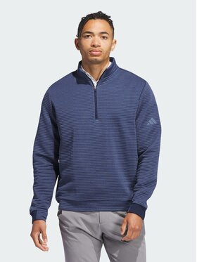 adidas adidas Bluza Ultimate365 DWR Textured Quarter-Zip Niebieski jasny Regular Fit