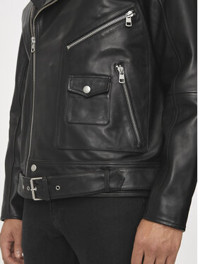 Μπουφάν δερμάτινο Calvin Klein Jeans φωτογραφία