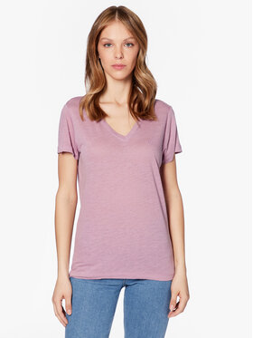 Lee Lee T-shirt L41JENA39 Ljubičasta Regular Fit