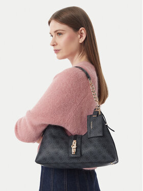 Guess Guess Táska Yvonne HWSG23 78010 Fekete