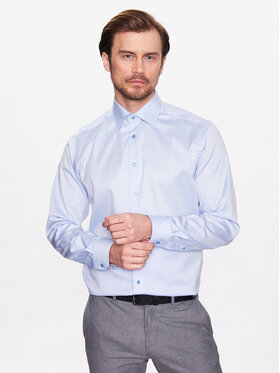 Eton Eton Ing 100004061 Kék Contemporary Fit