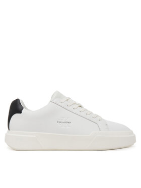 Calvin Klein Calvin Klein Сникърси Chunky Cupsole Laceup Lth YM0YM01344 Бял