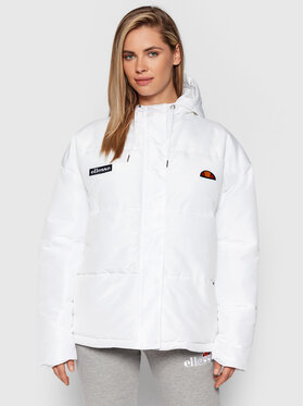 Ellesse Ellesse Μπουφάν μεταβατικό Pejo SGC05501 Λευκό Relaxed Fit