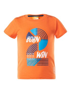 Bejo Bejo T-Shirt Winner Pomarańczowy Short Fit