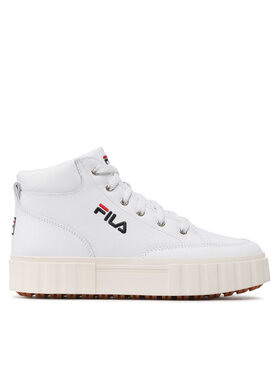 Fila Fila Tenisice Sandblast Mid Wmn FFW0187.10004 Bijela