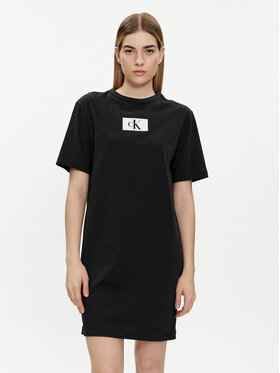 Calvin Klein Underwear Calvin Klein Underwear Повсякденна сукня 000QS7178E Чорний Regular Fit